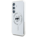 Kryt KARL LAGERFELD pro Samsung S25 Plus - bílý