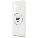 Kryt KARL LAGERFELD pro Samsung S25 Plus - bílý