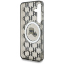 Kryt KARL LAGERFELD pro Samsung S25 (MagSafe) - černý