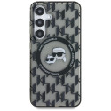 Kryt KARL LAGERFELD pro Samsung S25 (MagSafe) - černý