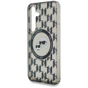 Kryt KARL LAGERFELD pro Samsung S25 (MagSafe) - černý
