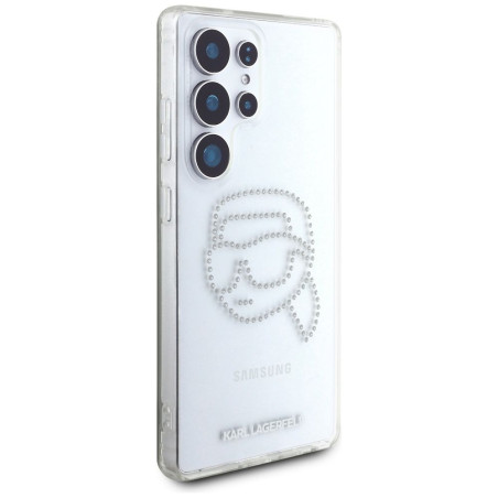 Kryt Karl Lagerfeld SAMSUNG S25 Ultra KLHCS25LHKHDCELT průhledný
