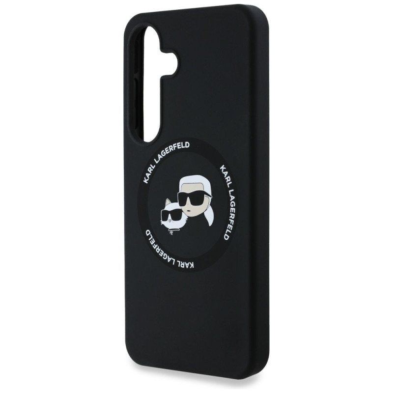 Kryt Karl Lagerfeld SAMSUNG S25 KLHMS25SSKCHTCK pro Samsung S25 - černý