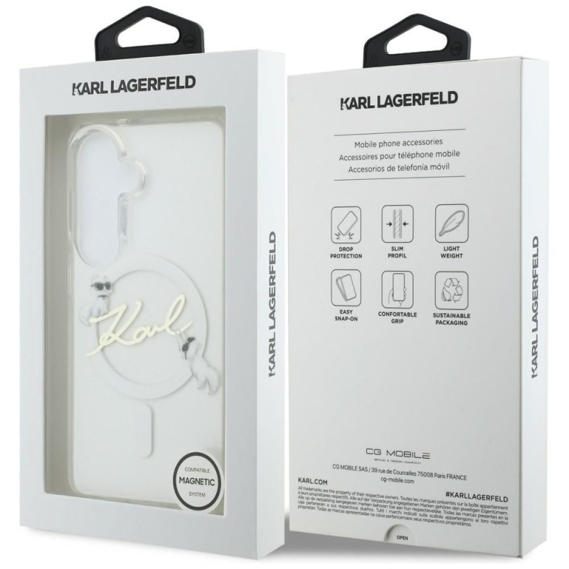 Kryt KARL LAGERFELD SAMSUNG S26 Plus pro Samsung S26 Plus - transparentní