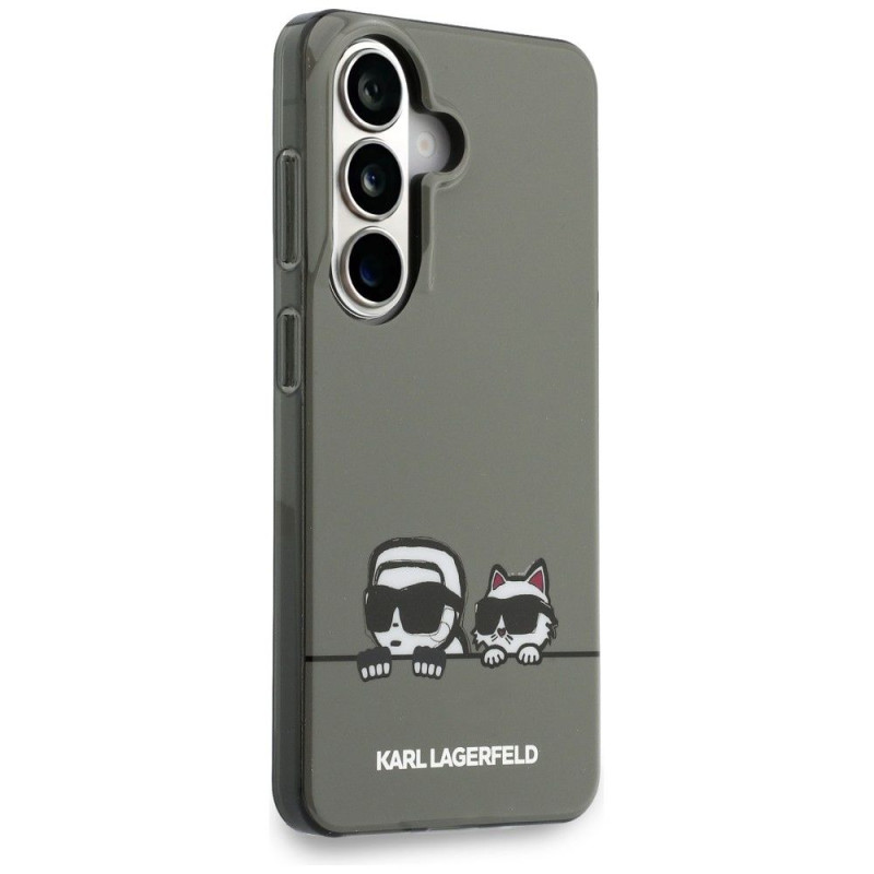Kryt Karl Lagerfeld KLHMS26S6HPKACK pro Samsung S26 - černý
