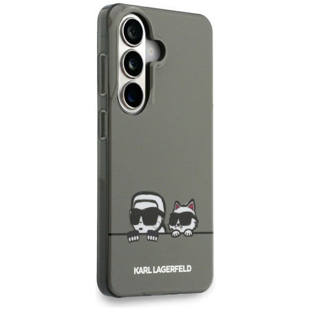 Kryt Karl Lagerfeld KLHMS26S6HPKACK pro Samsung S26 černý
