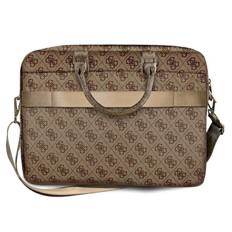 Pouzdro GUESS GUCB15G4GFBR pro 15" notebook - hnědá