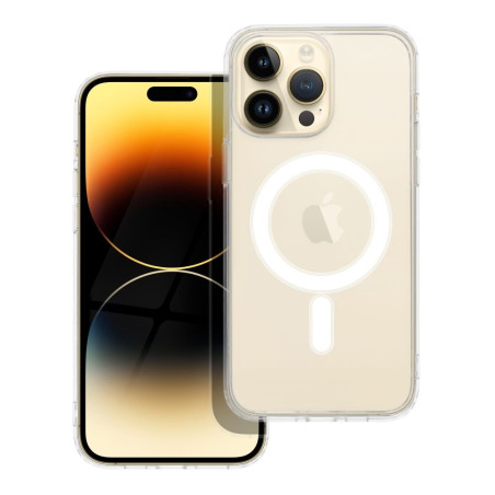 Kryt Clear Mag Cover STR iPhone 14 Pro Max průhledný