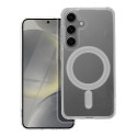 Kryt CLEAR MAG COVER (STR) pro Galaxy S24 - průhledný