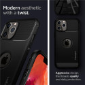 SPIGEN Rugged Armor Odolný kryt pro iPhone 12/12 Pro, černý