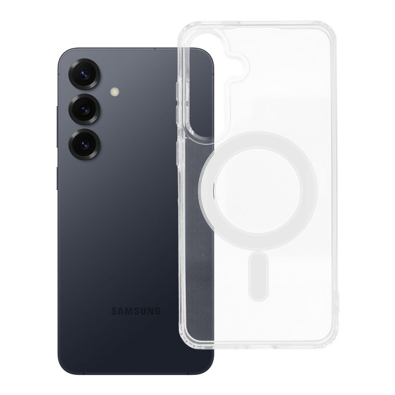 Kryt S25 PLUS Clear Mag Cover (STR) pro Samsung S25 PLUS - transparentní