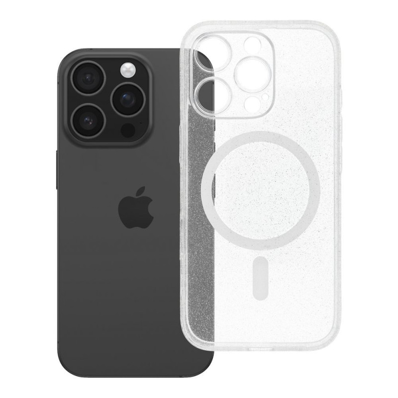 Kryt iPhone 16 PRO pro iPhone 16 Pro - čirý (glitter)