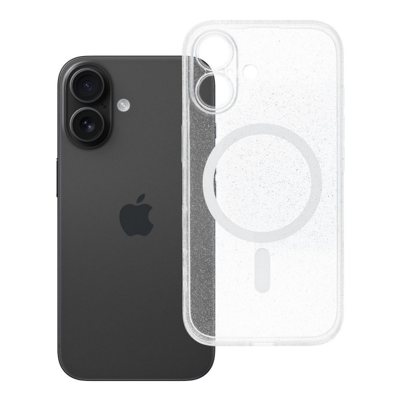 Kryt iPhone 16 pro iPhone 16 - průhledný/třpytivý