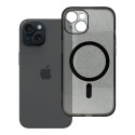 Kryt iPhone 15 MagSafe čirý se třpytkami