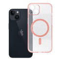 Kryt iPhone 14 pro iPhone 14 – růžový glitter MagSafe