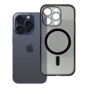 Kryt Clear Mag Cover GLITTER pro iPhone 14 Pro – černý glitter