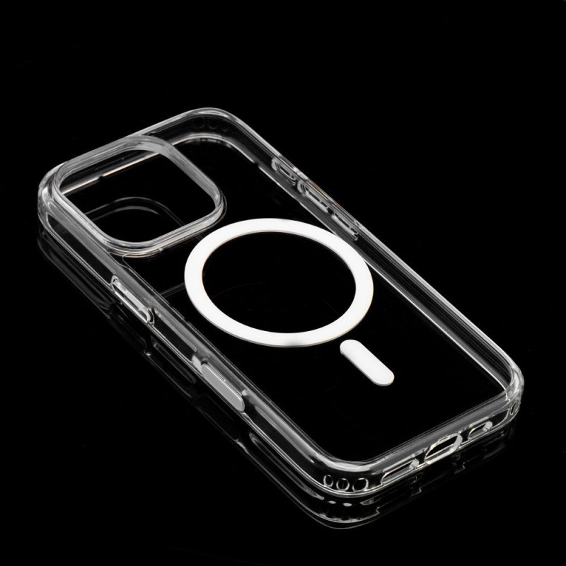 Kryt CLEAR MAG COVER ELITE pro iPhone 16 - transparentní (non-yellowing)