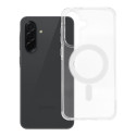 Kryt CLEAR MAG COVER (STR) pro Samsung A36 – transparentní