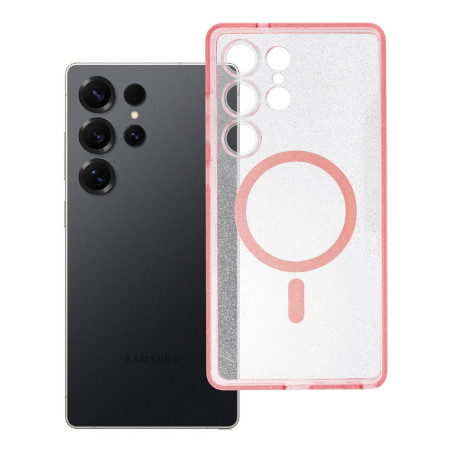 Kryt S25 ULTRA pro Samsung S25 Ultra - růžový glitter