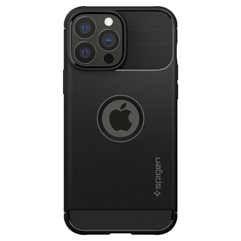 SPIGEN Rugged Armor Odolný kryt pro iPhone 13 Pro, černý
