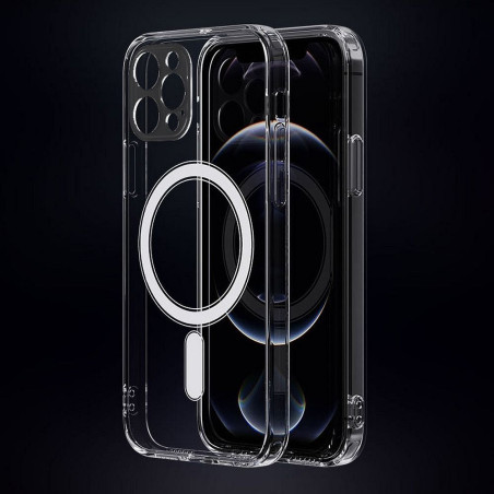 Kryt CLEAR MAG COVER (STR) pro Samsung S22 - transparentní