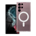 Kryt Clear Mag Cover (STR) pro S22 Ultra průhledný