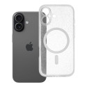 Clear Mag Cover Glitter iPhone 17 – průhledný