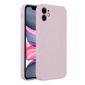 Kryt SILICONE MAG COVER iPhone 11 - růžová