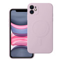 Kryt SILICONE MAG COVER iPhone 11 - růžová