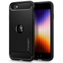 SPIGEN Rugged Armor Odolný kryt pro iPhone SE 2020/2022, černý