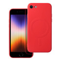 Kryt Silicone Mag Cover MagSafe pro iPhone 7/8/SE - červený