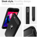 SPIGEN Rugged Armor Odolný kryt pro iPhone SE 2020/2022, černý