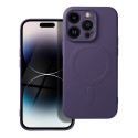 Kryt Silicone Mag Cover pro iPhone 14 PRO – tmavě fialová