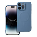 silikonový MagSafe kryt iPhone 14 Pro Max – modrá