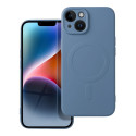 Kryt Silicone Mag Cover pro iPhone 14 - modrý