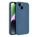 Kryt Silicone Mag Cover pro iPhone 14 - modrý