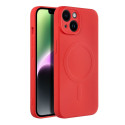Kryt Silicone Mag Cover iPhone 14 - červená