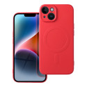 Kryt Silicone Mag Cover iPhone 14 - červená