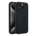 Kryt SILICONE MAG COVER MagSafe pro iPhone 15 Pro - černý