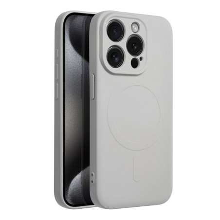 Kryt pro iPhone 15 PRO MagSafe - titanový