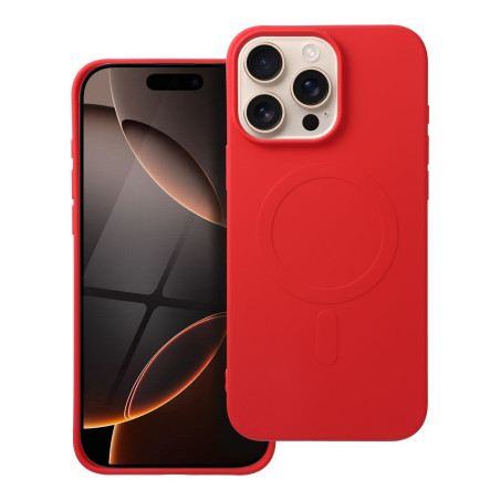 Kryt MagSafe pro iPhone 16 PRO MAX - červená