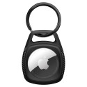 SPIGEN Rugged Armor Odolný přívěsek (pouzdro) na klíče s karabinou pro Apple AirTag, černý