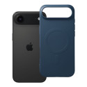 Kryt MagSafe silicone pro iPhone 17 – modrá