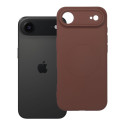 Kryt SILICONE MAG COVER iPhone 17 - hnědý