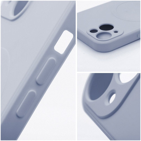 Kryt Silicone Mag Cover pro Samsung S26 PLUS - světle modrý