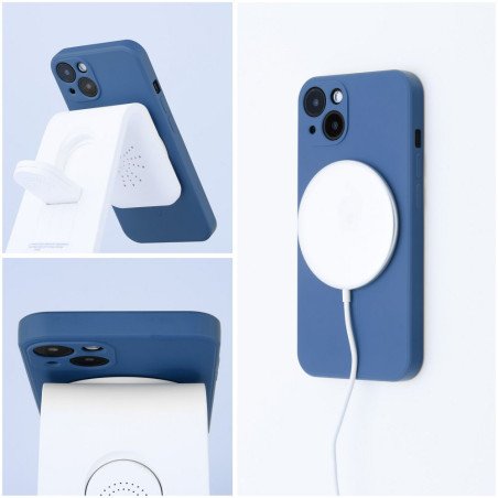 Kryt Silicone Mag Cover pro Samsung S26 PLUS – modrý