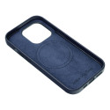 Pouzdro Leather Mag Cover s MagSafe pro Samsung S25 PLUS - modrá
