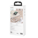 BASEUS CALJK-B02 Opletený datový a nabíjecí kabel USB/Lightning 12W, 2m, bílý