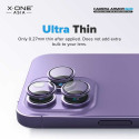 Ochranné sklo X-One Sapphire Camera Armor Pro iPhone 16e/17e - silver