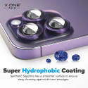Ochranné sklo X-One Sapphire Camera Armor Pro iPhone 16e/17e - silver